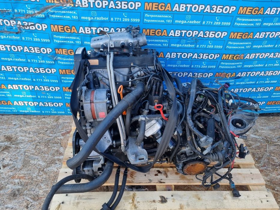 Двигатель ABK на ауди.