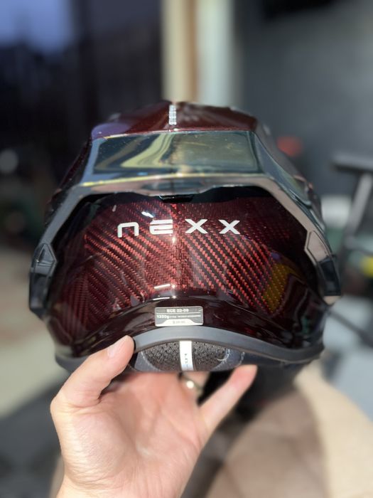 Casca Moto Nexx X.R3R Carbon Hagibis Red
