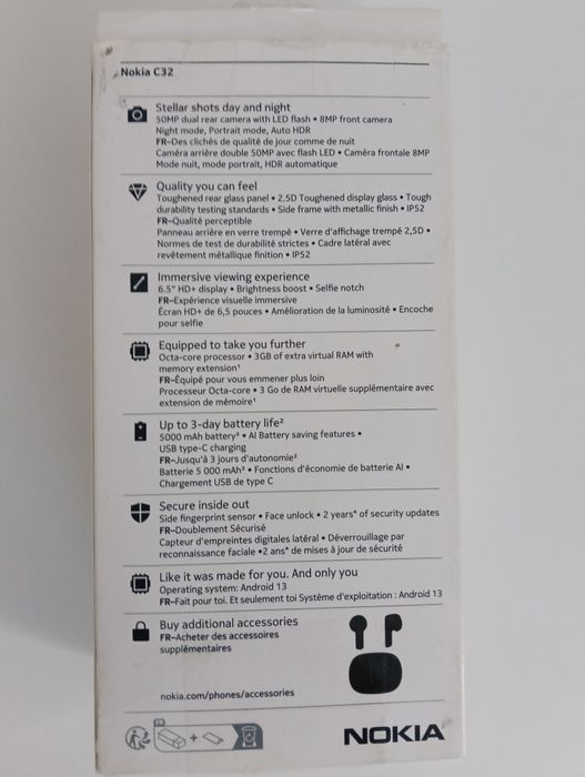 Nokia c 32 Nou sigilat cu garanție