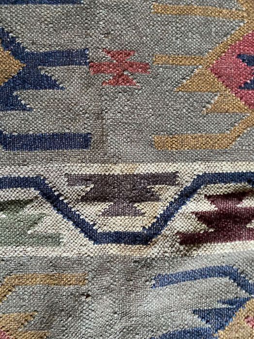 Covor Kilim unicat, lucrat manual, 120x180 cm