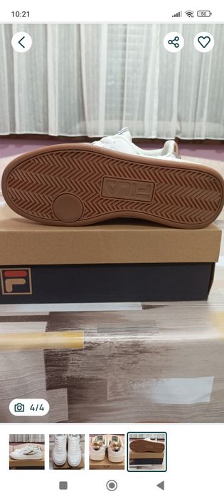 Дамски кожени обувки Tamaris и Fila