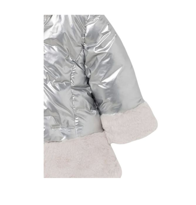 Mayoral - Двустранно яке, сиво металик    86 размер