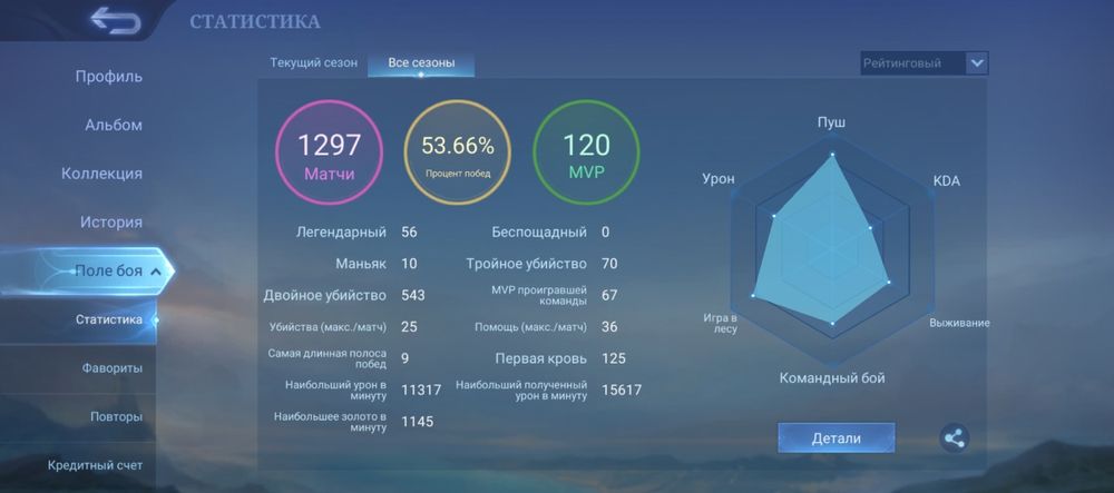 Аккаунт мобайл легенд бб