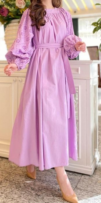 Платья лиловый за 5000