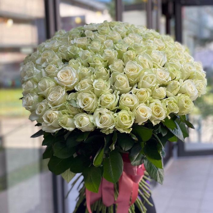 Розы, голландские пионы