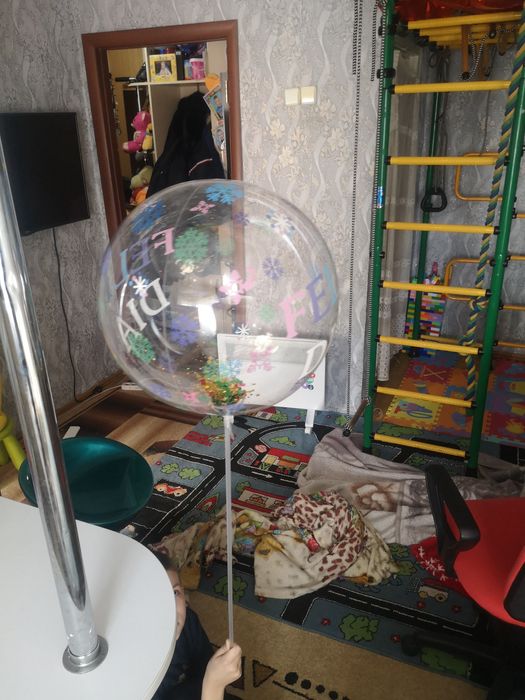 Мега шарики на палке