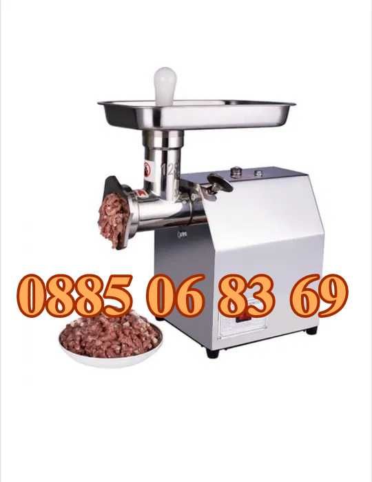 Професионална месомелачка ТК22, 2200W, 220 кг/ч с 3 решетки и 2 ножа