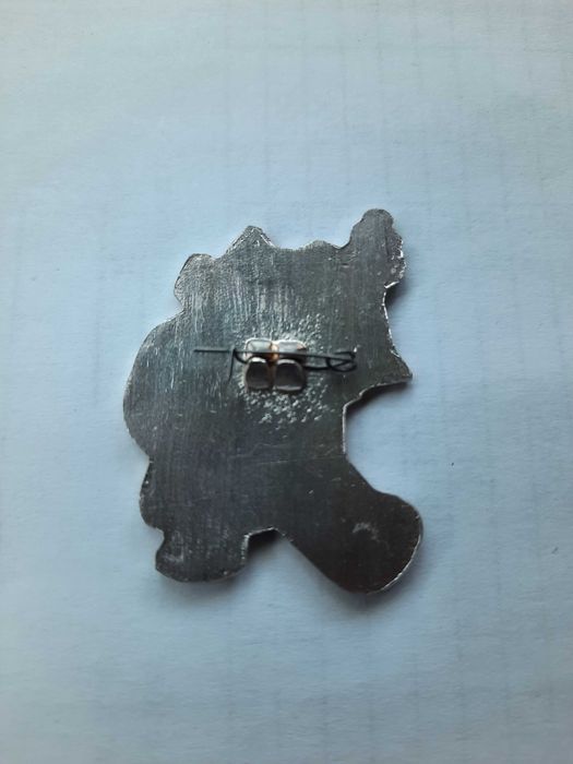 Значок СССР кошка