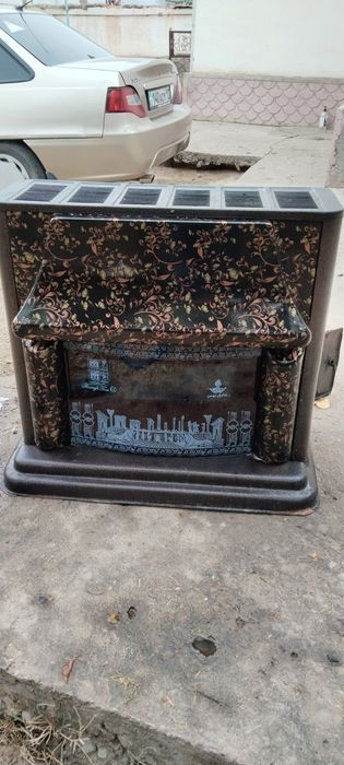 Печка камень  в рабочем состоянии