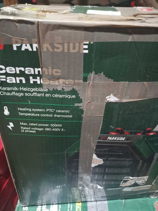 Aeroterma ceramica de putere PARKSIDE PKH 5000 A1