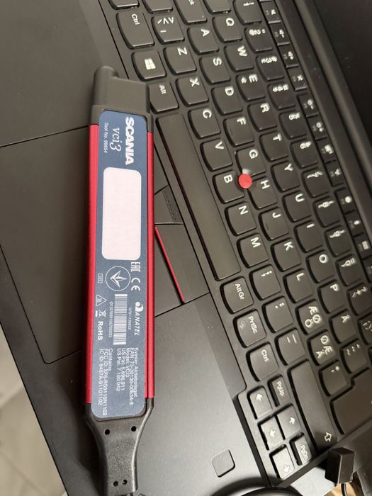 Diagnoza Tester Scania VCI 3 Kvaser SDP3 10.2025 XCOM SOPS Editor