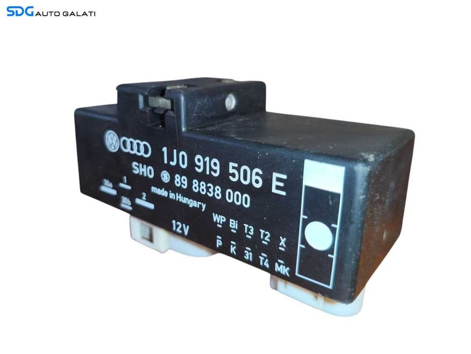 Releu Modul Calculator Termocupla Ventilator Electroventilator Audi A3 8L 1996 - 2003 Cod 1J0919506E [LR1824]
