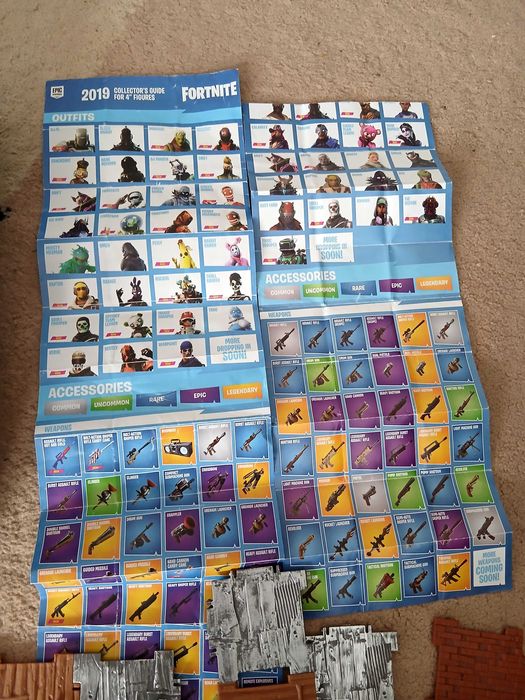 Комплект фортнайт за строене с  4 фигурки