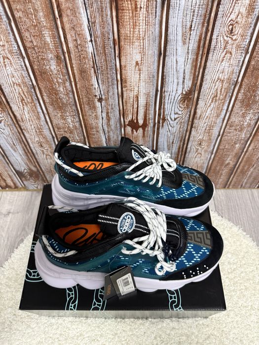 Versace Chain Reaction Blue Black