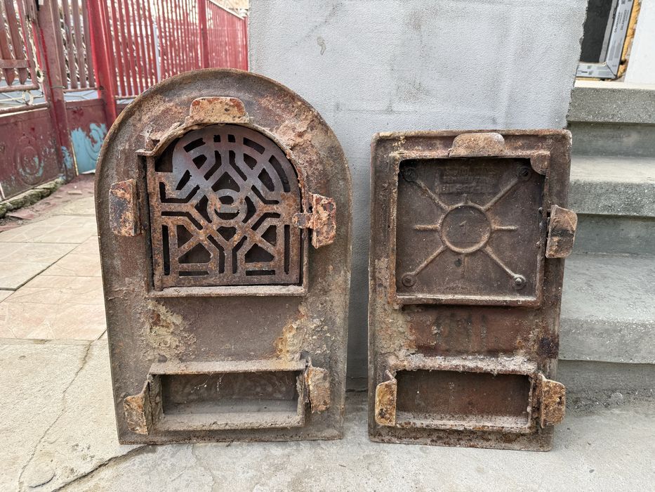 Usi fonta pentru soba teracota