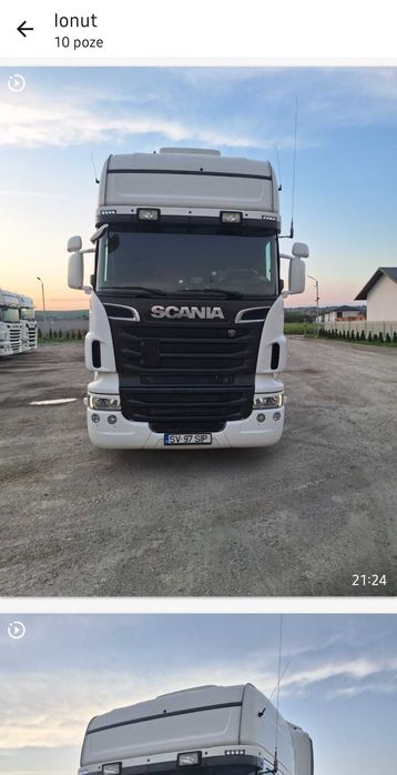 De vanzare scania 500 V8, an de fabricatie 2012, norma de poluare EEV