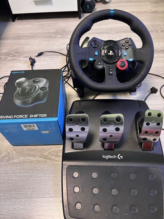 Volan Logitech G29 + schimbător cadou