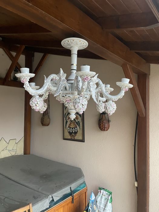 Candelabru portelan Apulum