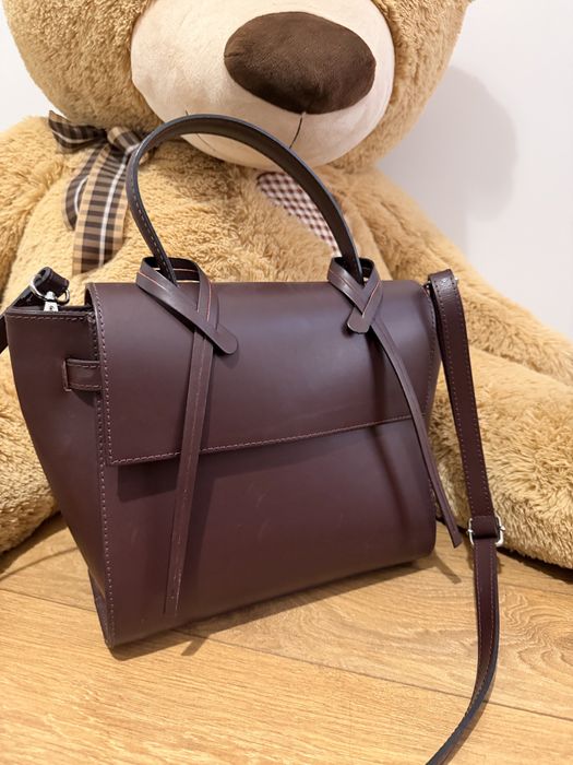 Дамска кожена чанта