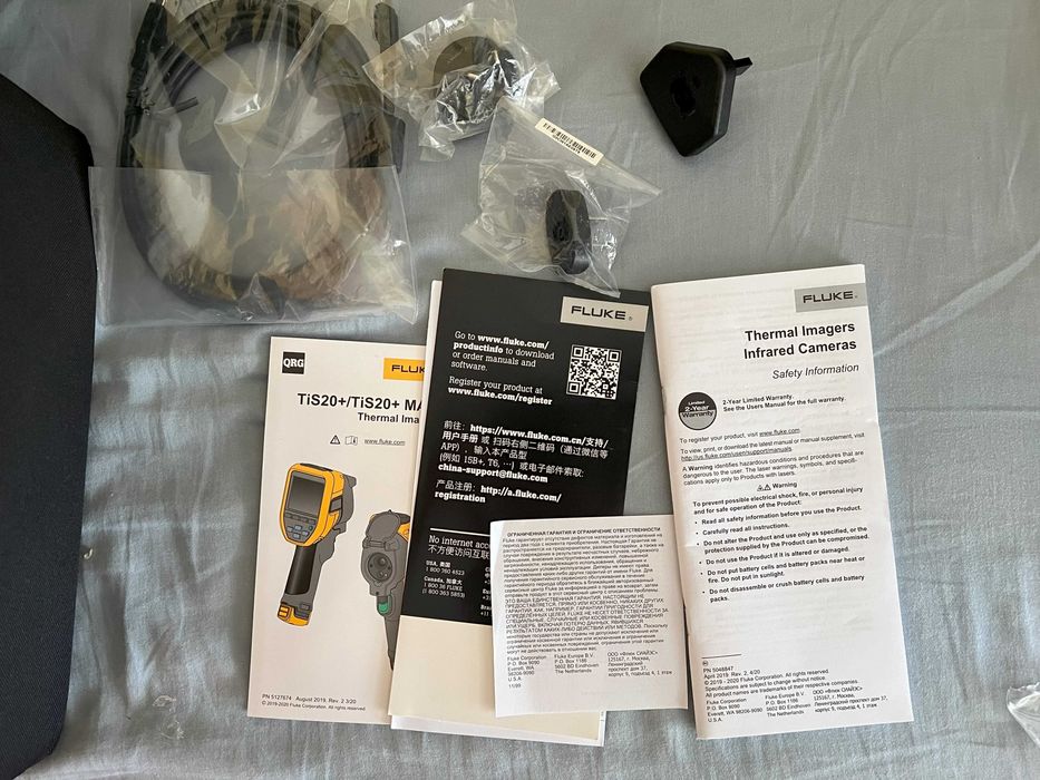 Термовизионна камера FLK-TIS20+ MAX 9HZ, LCD 3.5", 120x90, IP54, FLUKE