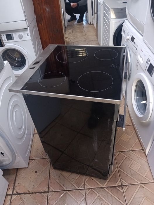 Иноксова свободно стояща печка с керамичен Gram с 2 години Гаранция!