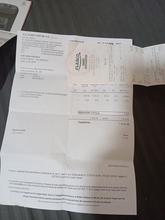 Boxa JBL Originala Nu am cuvinte ce sunet clar și boss puternic. Plus o stațle subwoofer 100w cadou