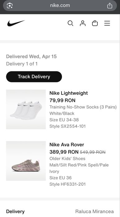 Nike Ava Rover marimea 36
