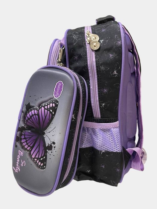 Рюкзак для девочек с 3D мультяшной печатью, для школы