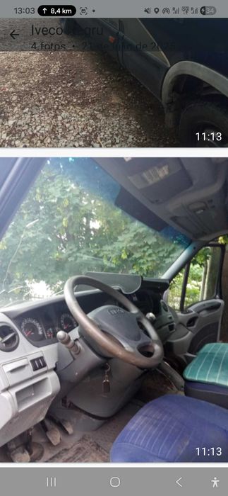 Iveco daily duba cu  roti duble