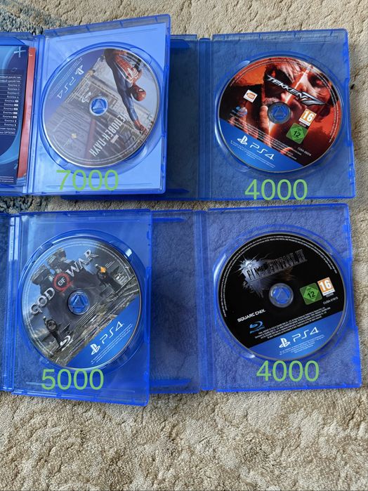 Игры на PS4/PS5 в отличном состоянии