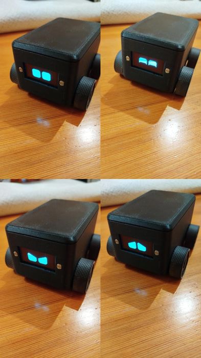 Компактен смарт робот с управление от телефон (ESP32)