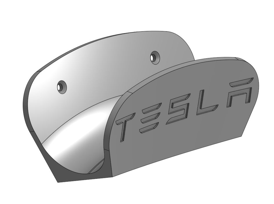 Tesla държач за кабел на зарядна станция