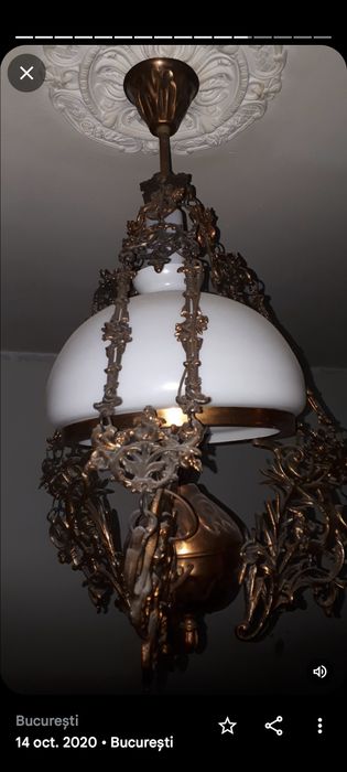 Lustra cupru antichizat