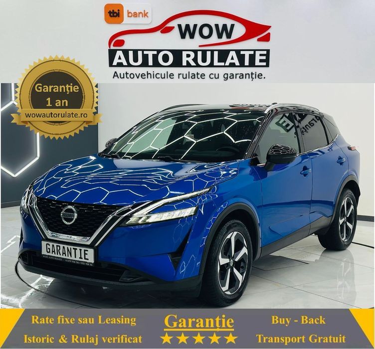 Nissan Qashqai 2021 1.3i E6 Mild-Hybrid Garantie 12 Luni Rate Avans 0 Doar Cu Buletin