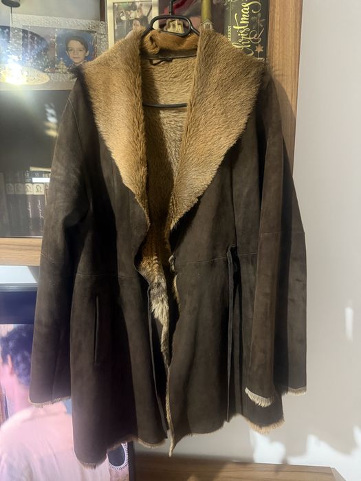 Haina din blana naturala de capra