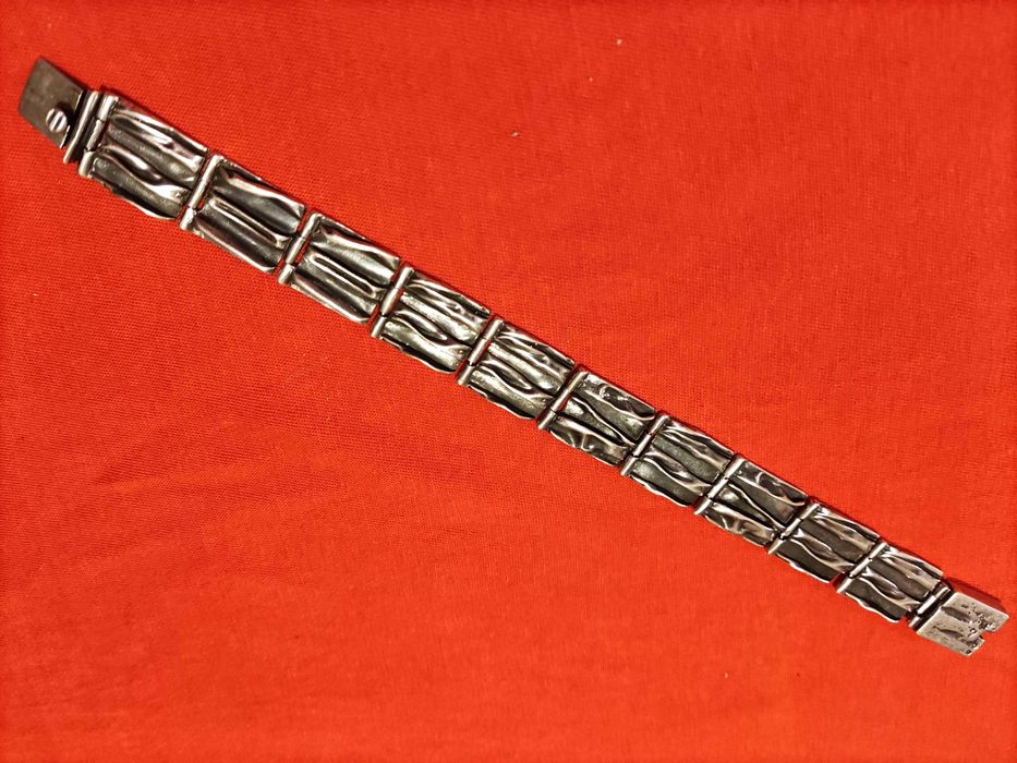 Brățară argint 925, 30g, 18cm, model deosebit, realizată pe comanda