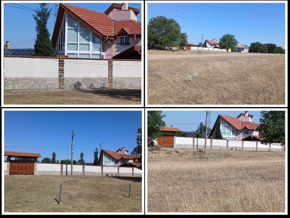 Уникална къща с ФЕЦ допълнителни постройки и двор, с. Медовина, Попово