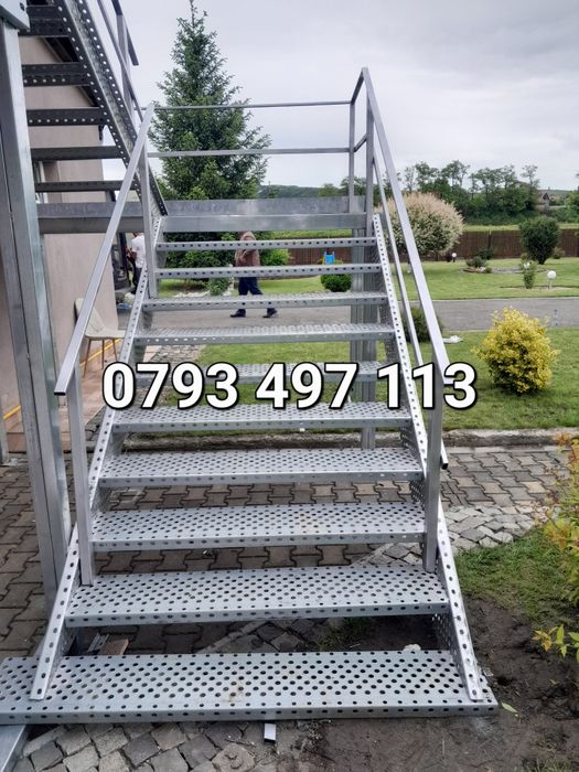 Scări metalice galvanizate la orice demisiune asiguram transport ori u