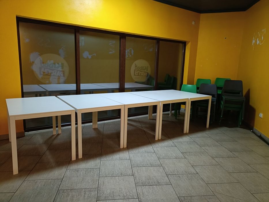 Scaune+mese metalice