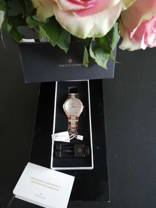 Ceas damă cu cristale Swarovski Timothy Stone