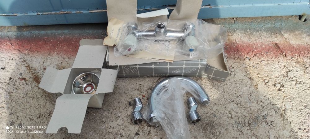 Чисто нови смесители "Видима- Идеал" от соца ! Новия стандарт.