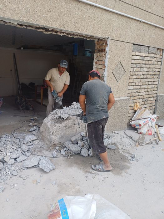 Perfarator xizmati movjid Beton buzush teshish kesish transha xizmati