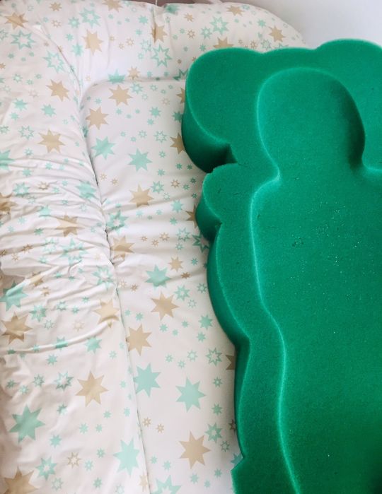 set saltea de schimbat si baie.