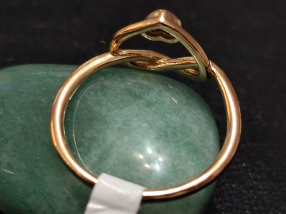 Пръстен / Сърце / Сребро / Злато / Кристал