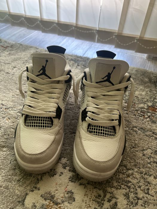 Nike Air Jordan 4 Retro Military Black (LJR Batch) - 40 номер