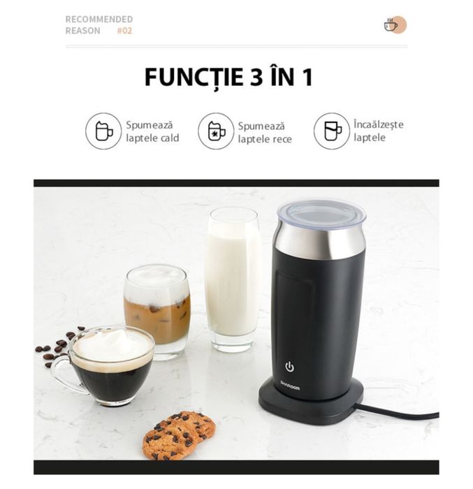 Aparat spuma de lapte EvoSmart