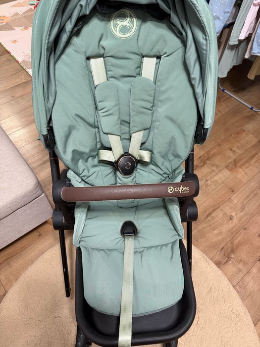 Cybex priam platinum leaf green
