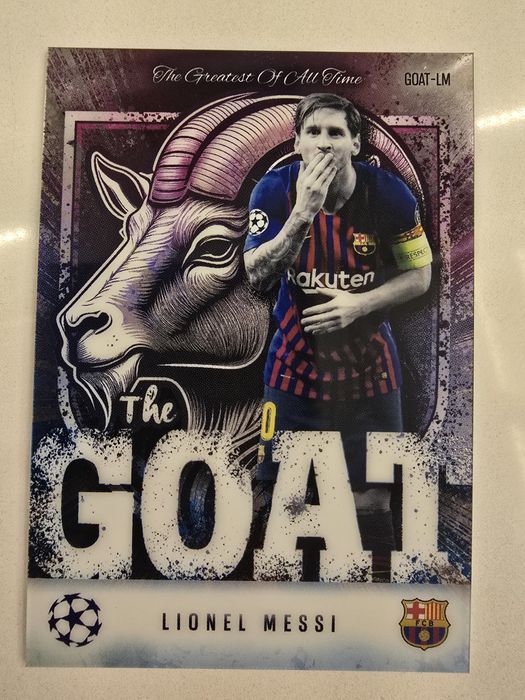 Match Attax Messi The Goat Card