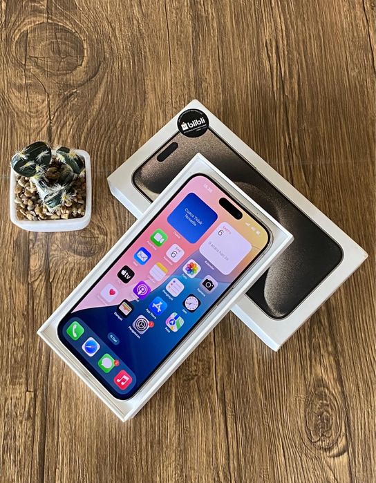 iPhone 15 ProMax 256Gb Natural Titan Akk: 91% Kelwamiz