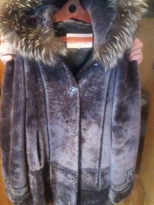 мутоновый полушубок